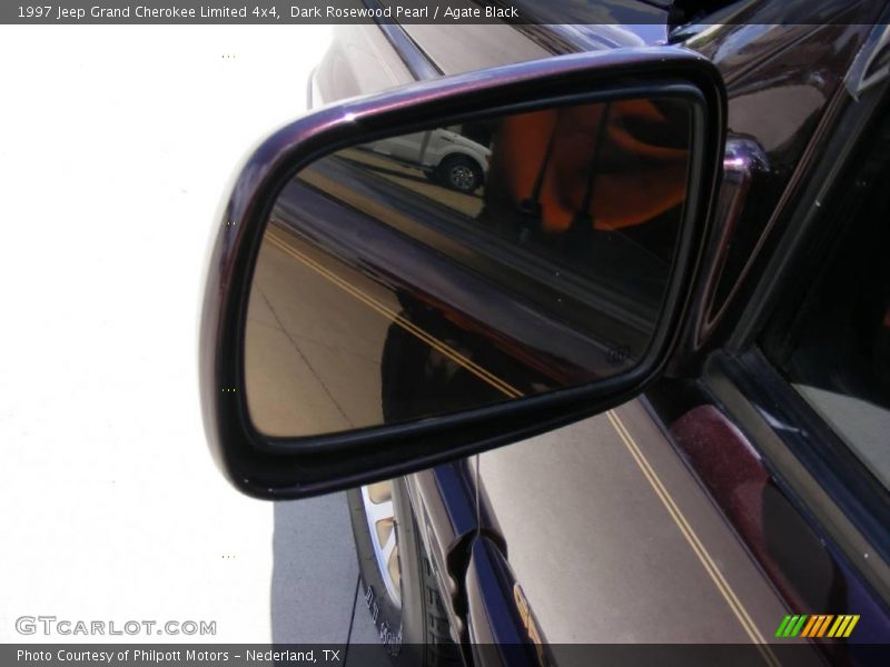 Dark Rosewood Pearl / Agate Black 1997 Jeep Grand Cherokee Limited 4x4