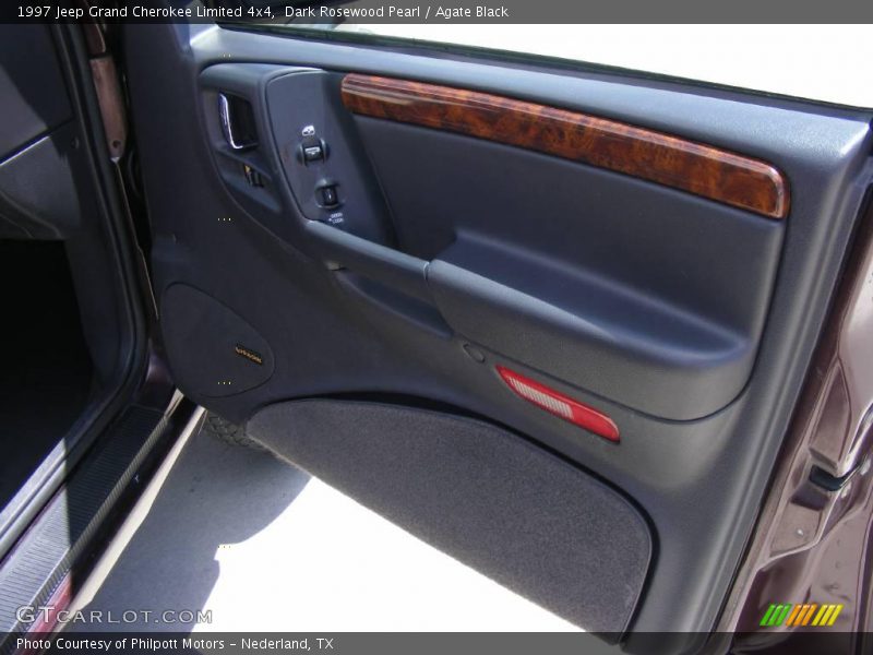 Dark Rosewood Pearl / Agate Black 1997 Jeep Grand Cherokee Limited 4x4