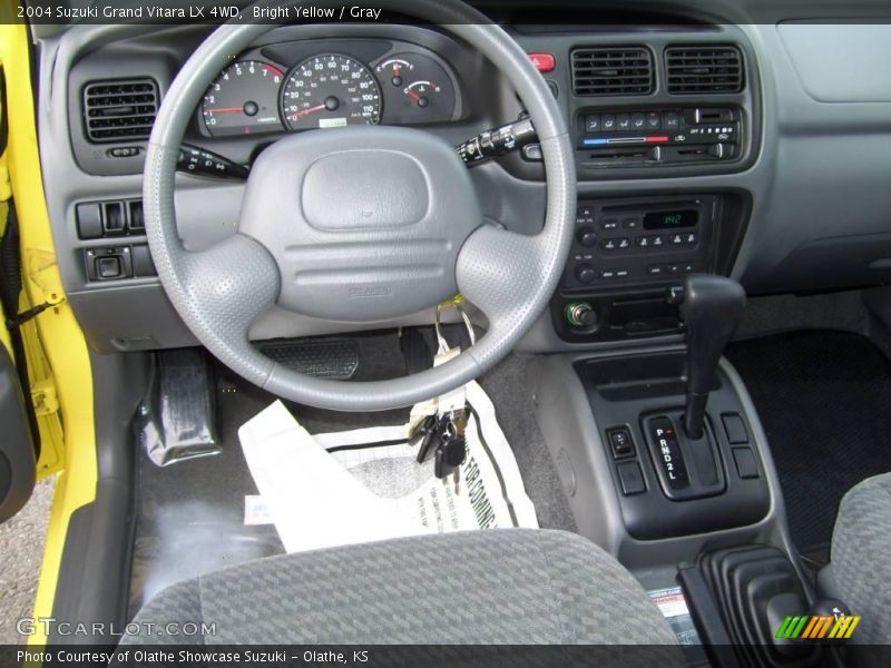 Bright Yellow / Gray 2004 Suzuki Grand Vitara LX 4WD