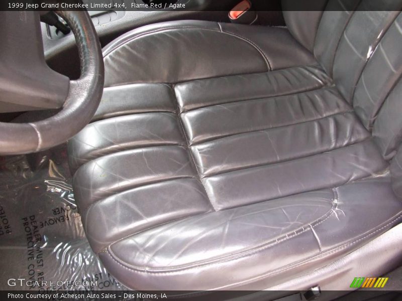 Flame Red / Agate 1999 Jeep Grand Cherokee Limited 4x4