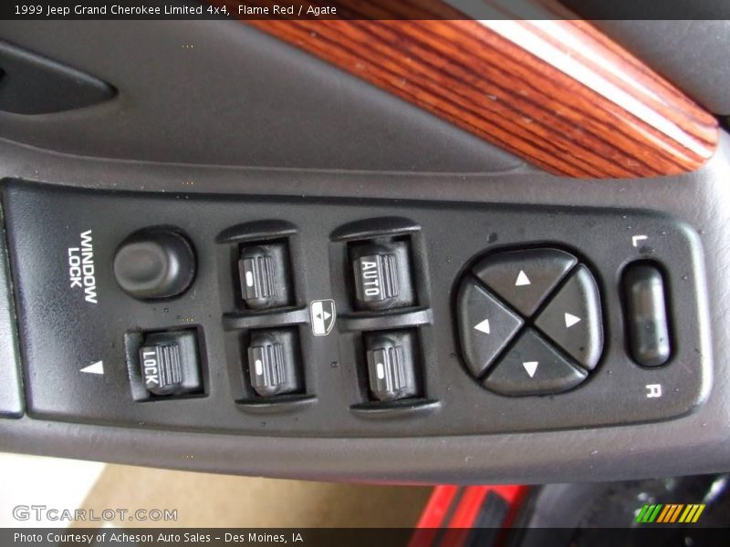 Flame Red / Agate 1999 Jeep Grand Cherokee Limited 4x4