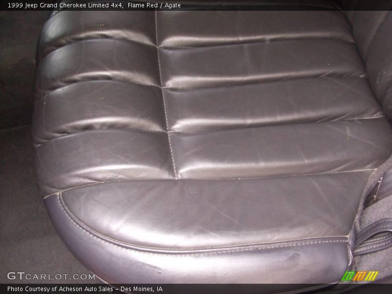 Flame Red / Agate 1999 Jeep Grand Cherokee Limited 4x4