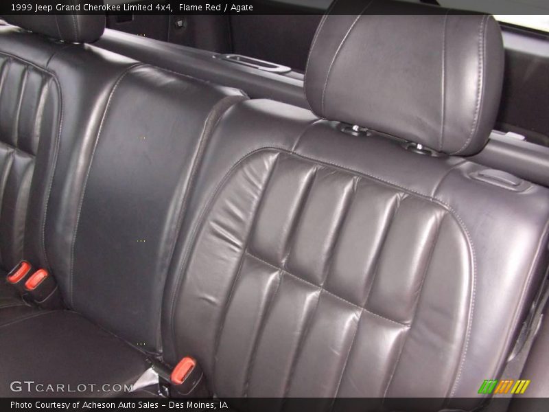 Flame Red / Agate 1999 Jeep Grand Cherokee Limited 4x4