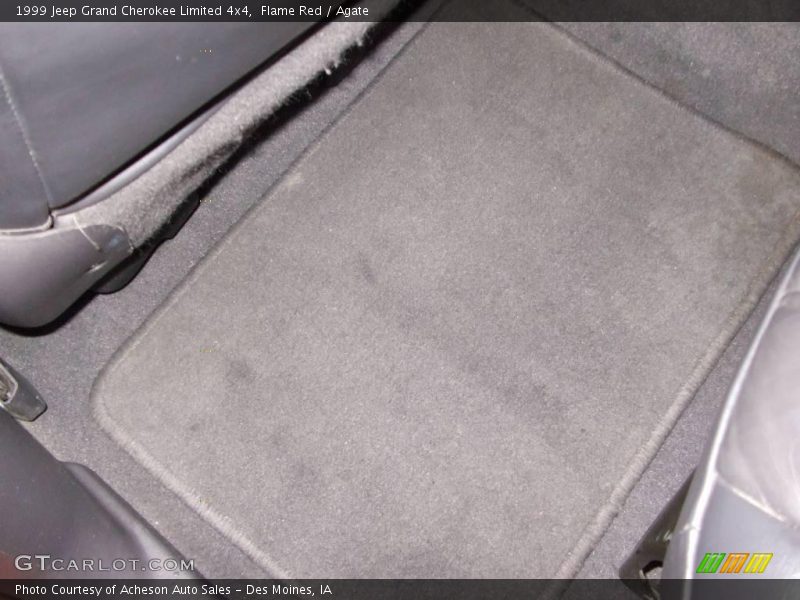 Flame Red / Agate 1999 Jeep Grand Cherokee Limited 4x4