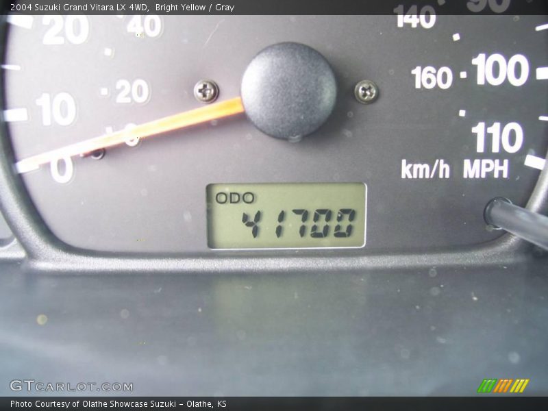 Bright Yellow / Gray 2004 Suzuki Grand Vitara LX 4WD