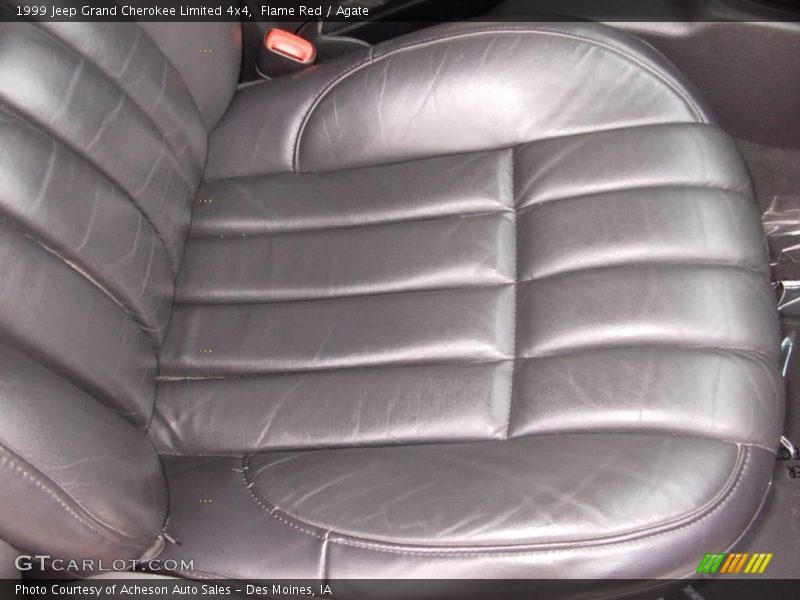 Flame Red / Agate 1999 Jeep Grand Cherokee Limited 4x4