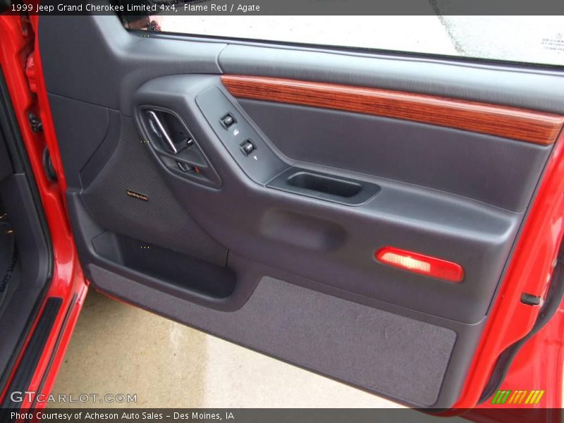 Flame Red / Agate 1999 Jeep Grand Cherokee Limited 4x4