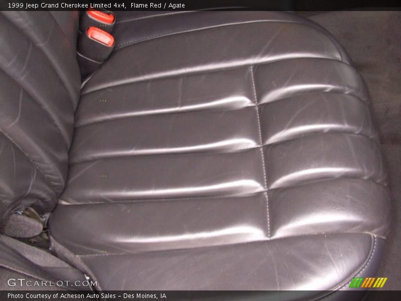 Flame Red / Agate 1999 Jeep Grand Cherokee Limited 4x4