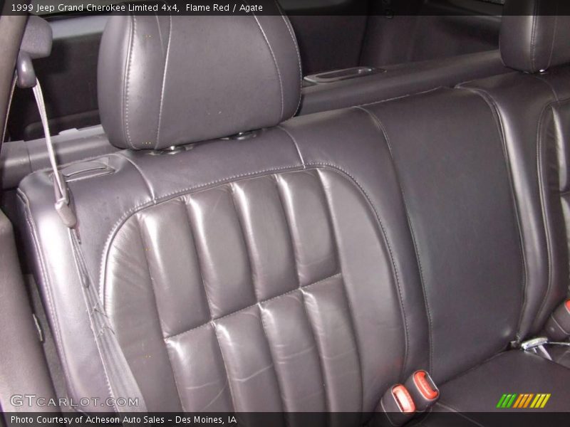 Flame Red / Agate 1999 Jeep Grand Cherokee Limited 4x4