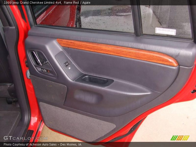 Flame Red / Agate 1999 Jeep Grand Cherokee Limited 4x4