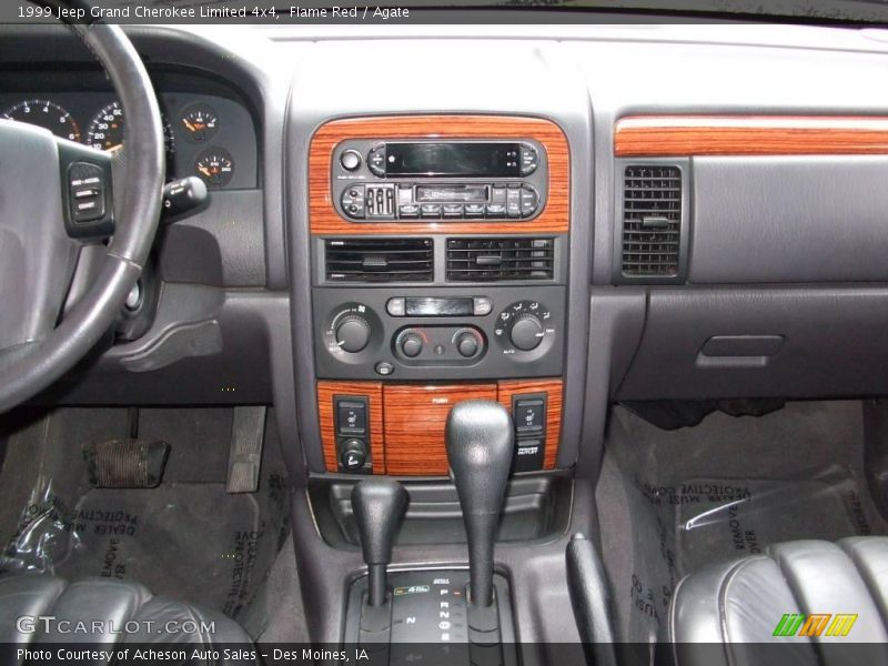 Flame Red / Agate 1999 Jeep Grand Cherokee Limited 4x4