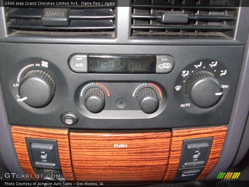 Flame Red / Agate 1999 Jeep Grand Cherokee Limited 4x4