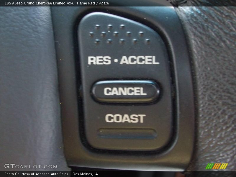 Flame Red / Agate 1999 Jeep Grand Cherokee Limited 4x4