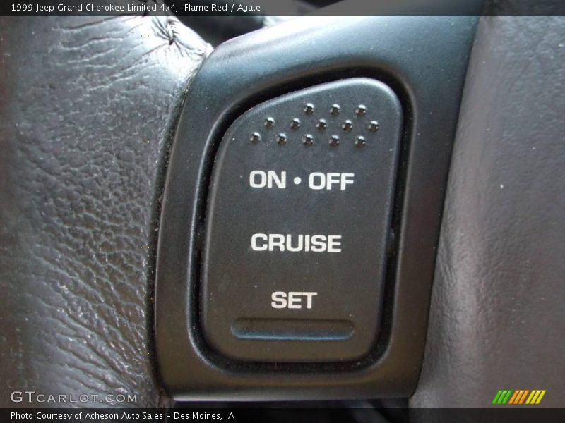Flame Red / Agate 1999 Jeep Grand Cherokee Limited 4x4