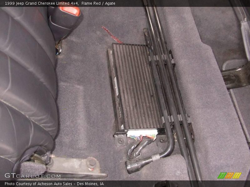 Flame Red / Agate 1999 Jeep Grand Cherokee Limited 4x4