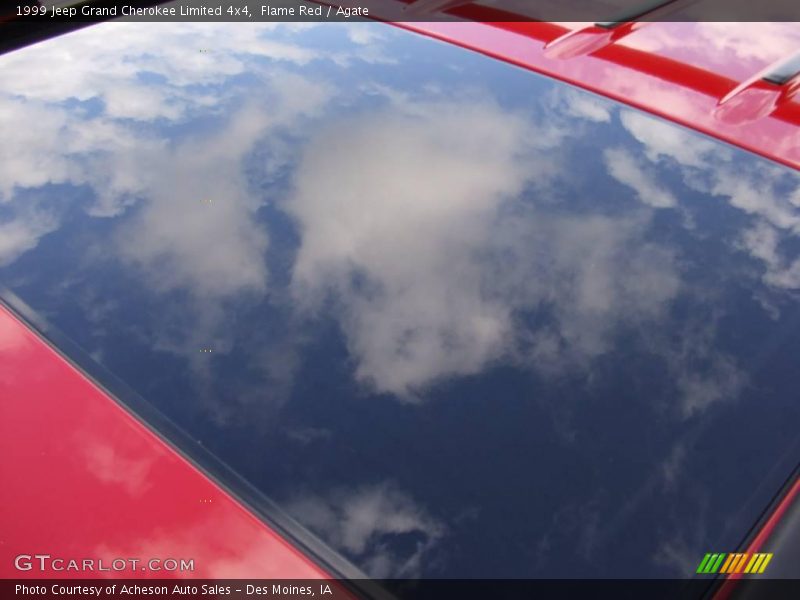 Flame Red / Agate 1999 Jeep Grand Cherokee Limited 4x4