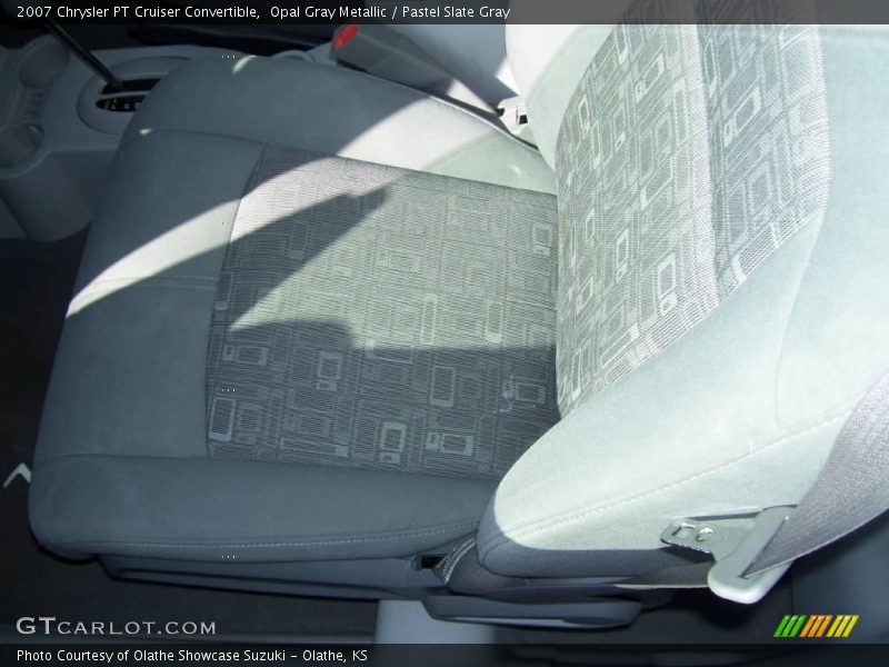 Opal Gray Metallic / Pastel Slate Gray 2007 Chrysler PT Cruiser Convertible