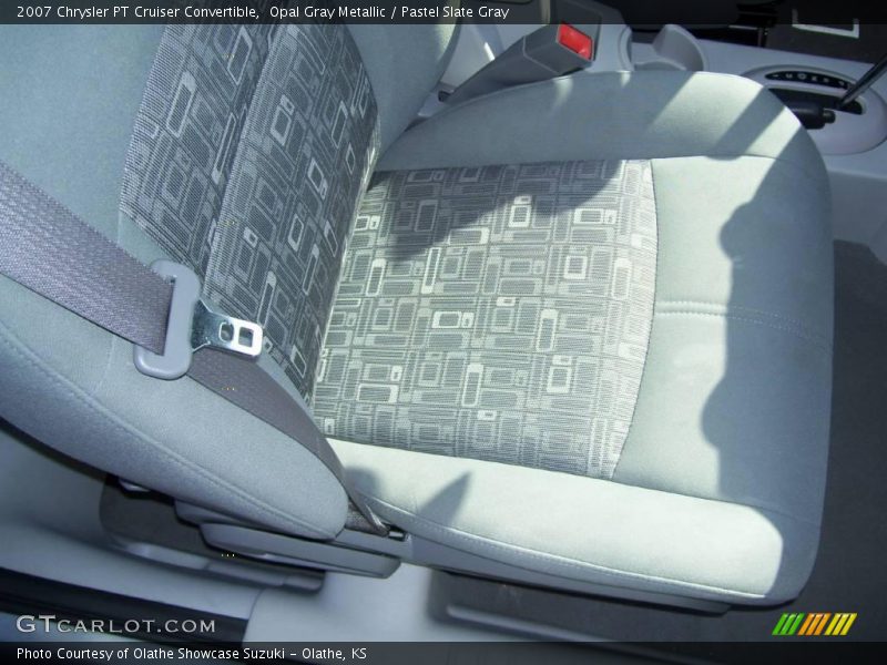 Opal Gray Metallic / Pastel Slate Gray 2007 Chrysler PT Cruiser Convertible