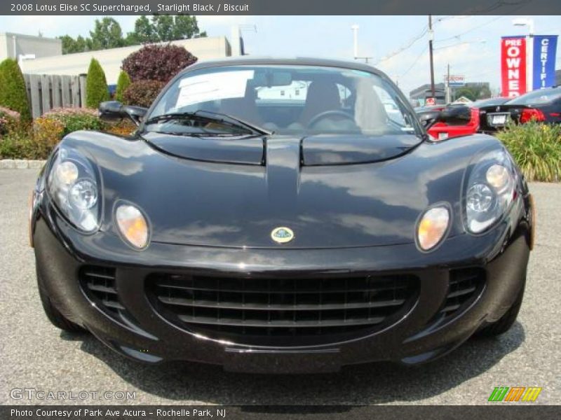 Starlight Black / Biscuit 2008 Lotus Elise SC Supercharged