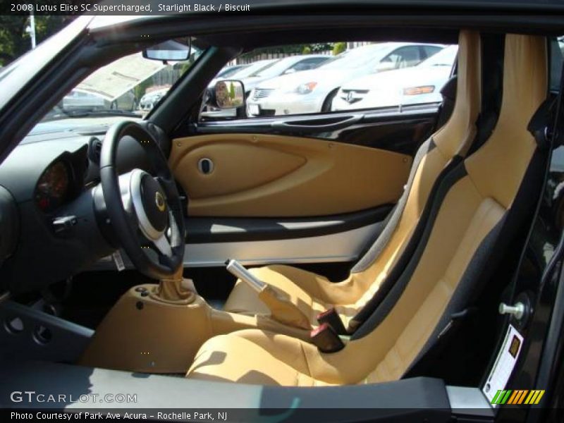  2008 Elise SC Supercharged Biscuit Interior