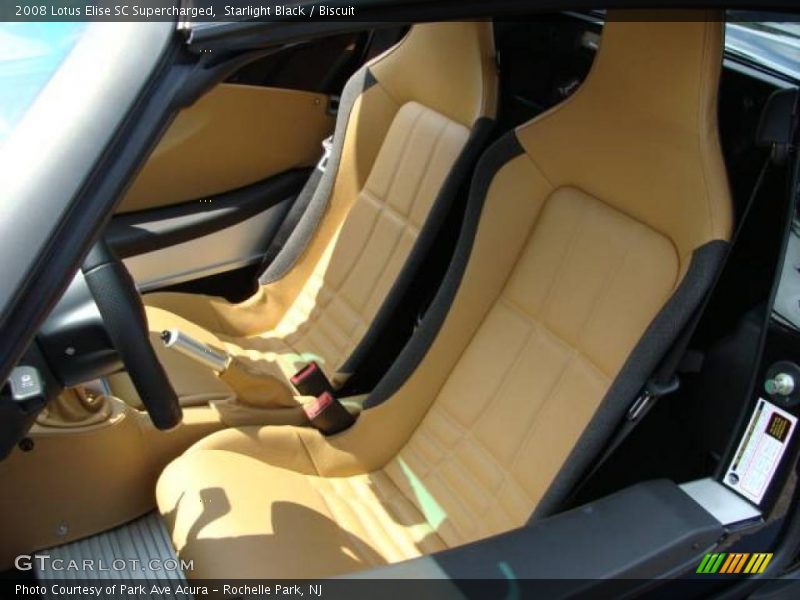  2008 Elise SC Supercharged Biscuit Interior
