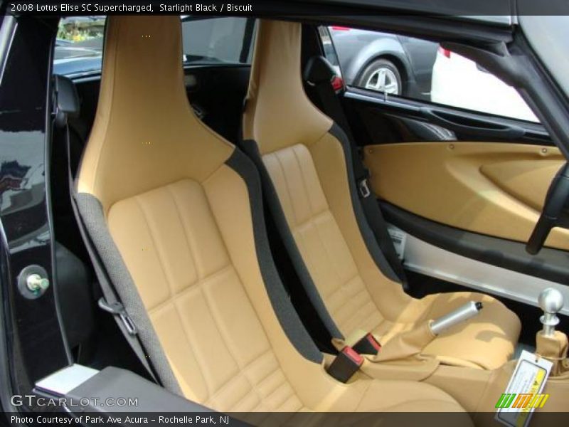  2008 Elise SC Supercharged Biscuit Interior