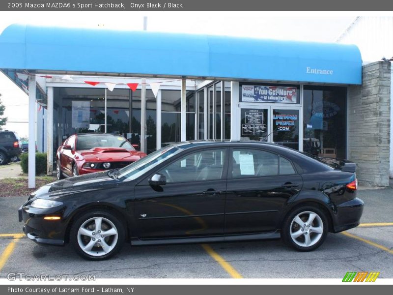 Onyx Black / Black 2005 Mazda MAZDA6 s Sport Hatchback