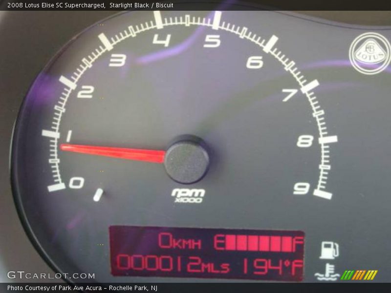 Starlight Black / Biscuit 2008 Lotus Elise SC Supercharged