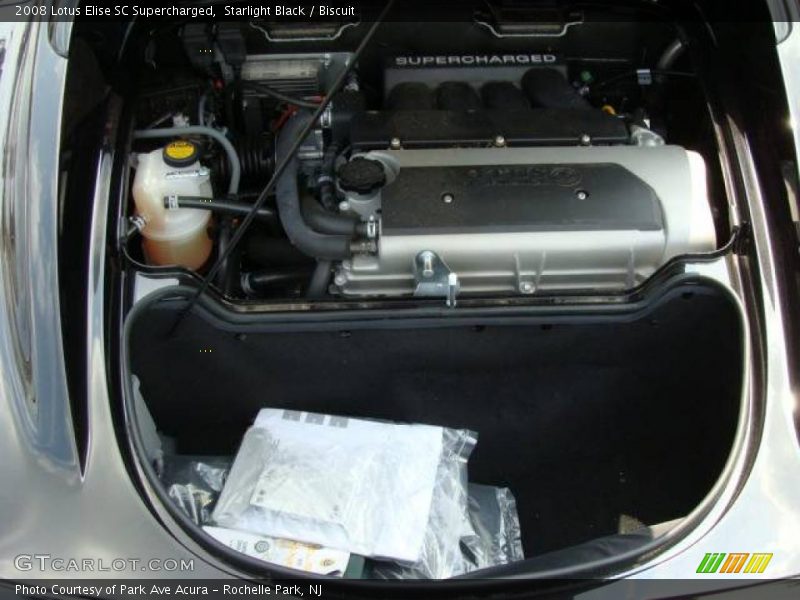  2008 Elise SC Supercharged Engine - 1.8 Liter Supercharged DOHC 16-Valve VVT 4 Cylinder