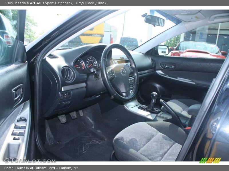 Onyx Black / Black 2005 Mazda MAZDA6 s Sport Hatchback