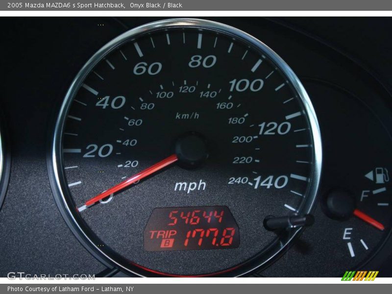Onyx Black / Black 2005 Mazda MAZDA6 s Sport Hatchback