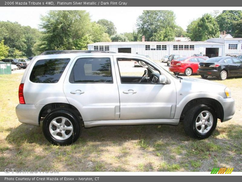 Platinum Silver Metallic / Dark Flint Gray 2006 Mazda Tribute s 4WD