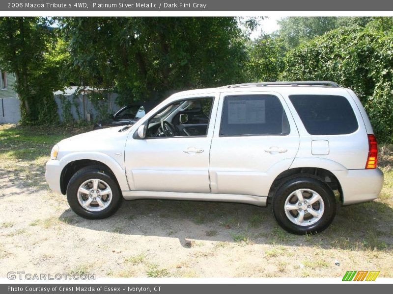 Platinum Silver Metallic / Dark Flint Gray 2006 Mazda Tribute s 4WD
