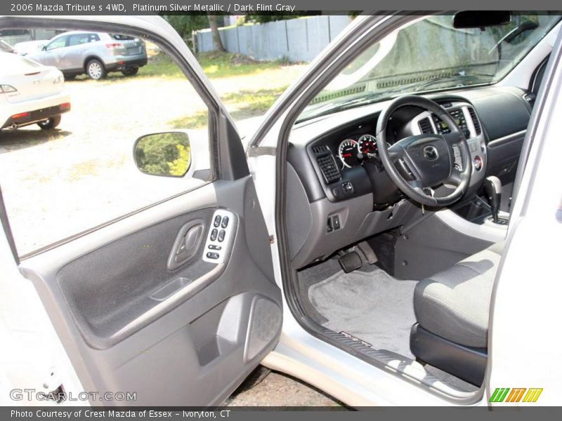 Platinum Silver Metallic / Dark Flint Gray 2006 Mazda Tribute s 4WD