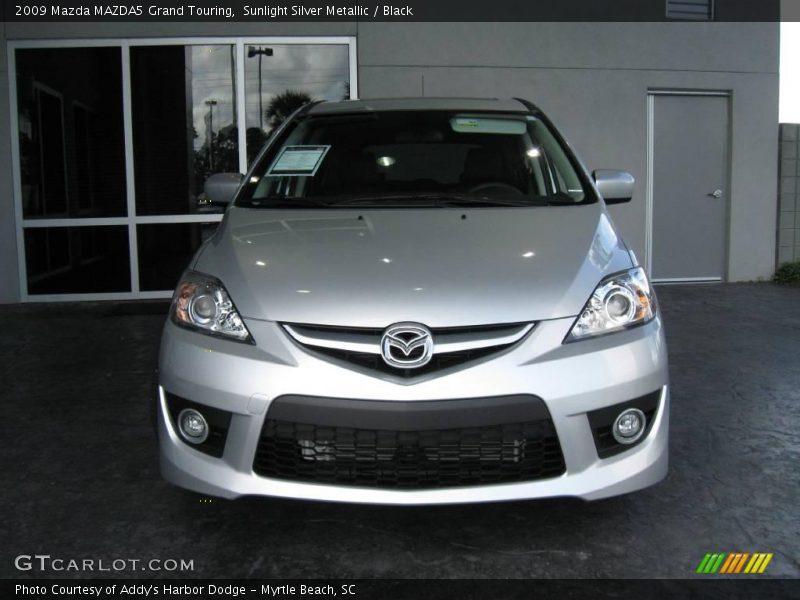 Sunlight Silver Metallic / Black 2009 Mazda MAZDA5 Grand Touring