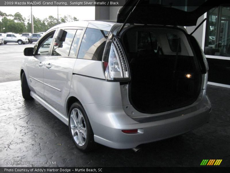 Sunlight Silver Metallic / Black 2009 Mazda MAZDA5 Grand Touring