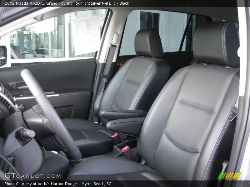 Sunlight Silver Metallic / Black 2009 Mazda MAZDA5 Grand Touring