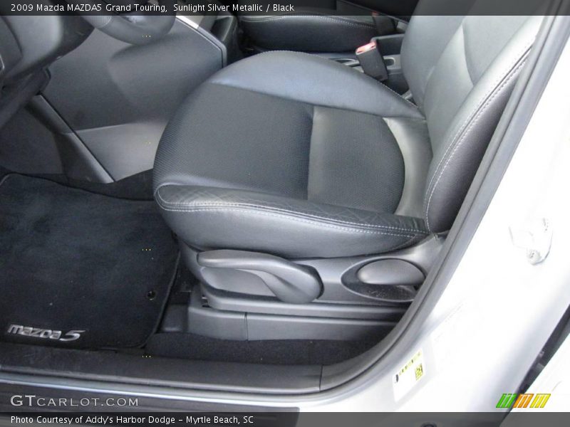 Sunlight Silver Metallic / Black 2009 Mazda MAZDA5 Grand Touring