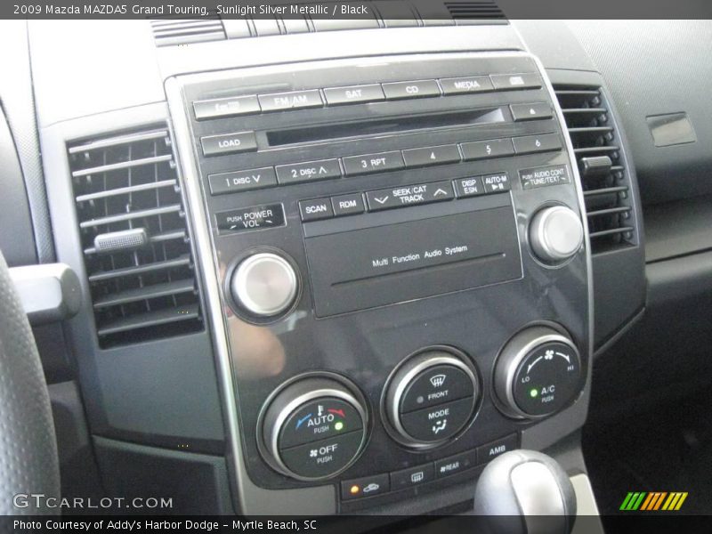 Sunlight Silver Metallic / Black 2009 Mazda MAZDA5 Grand Touring