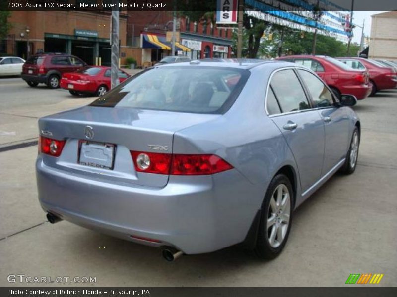 Meteor Silver Metallic / Quartz 2005 Acura TSX Sedan