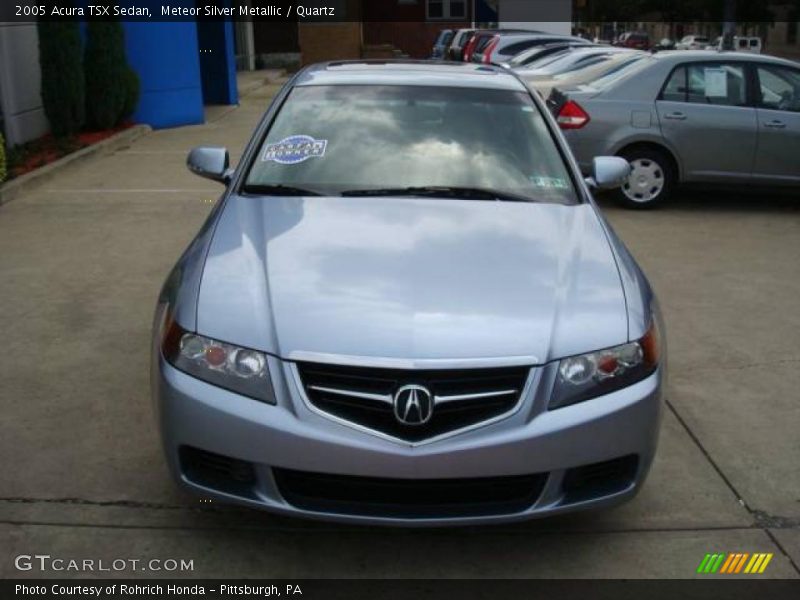 Meteor Silver Metallic / Quartz 2005 Acura TSX Sedan