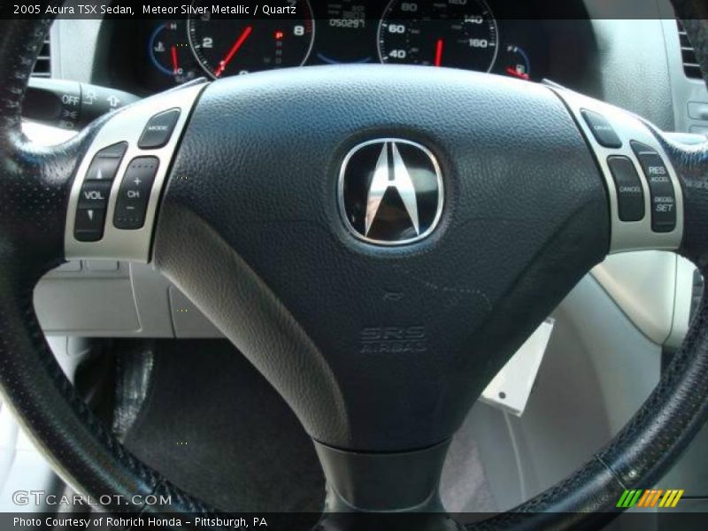 Meteor Silver Metallic / Quartz 2005 Acura TSX Sedan