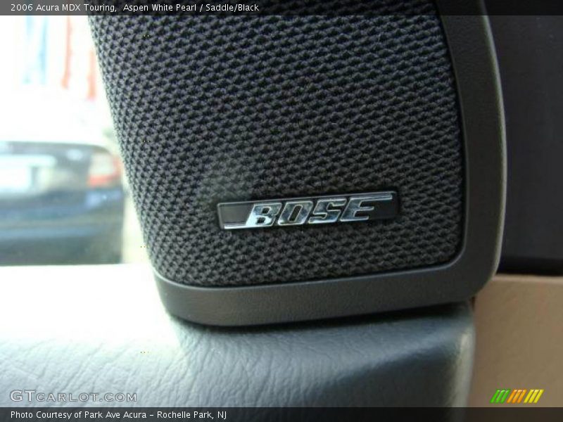 Aspen White Pearl / Saddle/Black 2006 Acura MDX Touring