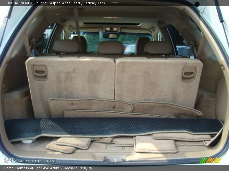 Aspen White Pearl / Saddle/Black 2006 Acura MDX Touring