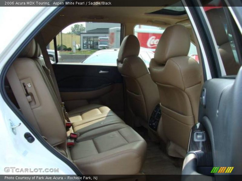 Aspen White Pearl / Saddle/Black 2006 Acura MDX Touring