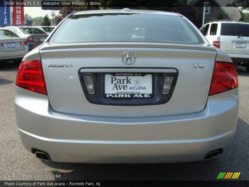 Alabaster Silver Metallic / Ebony 2006 Acura TL 3.2
