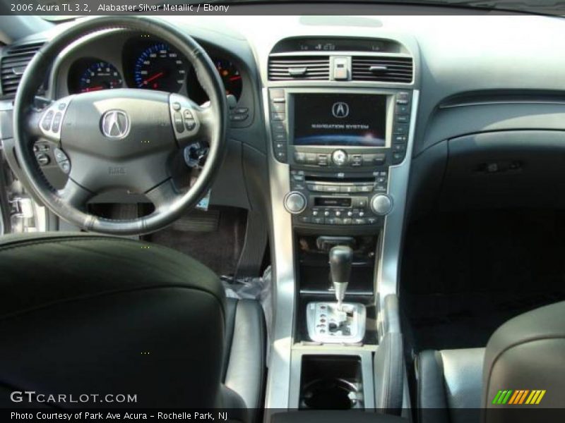 Alabaster Silver Metallic / Ebony 2006 Acura TL 3.2