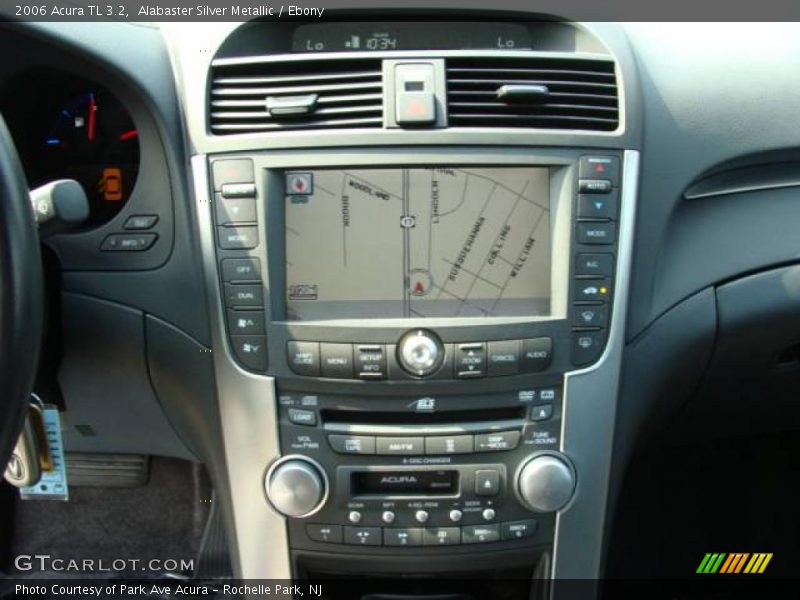 Alabaster Silver Metallic / Ebony 2006 Acura TL 3.2