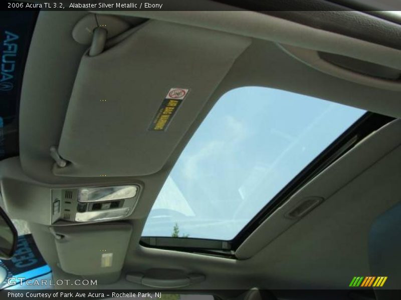 Alabaster Silver Metallic / Ebony 2006 Acura TL 3.2