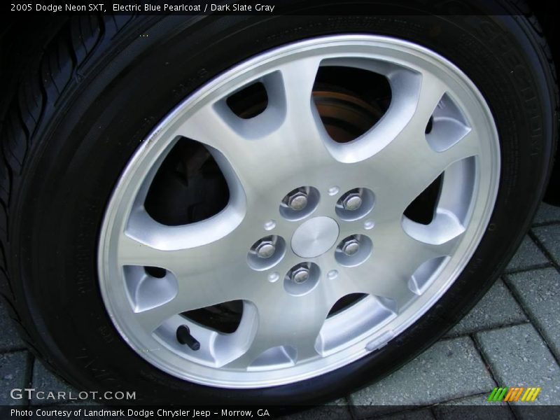 Electric Blue Pearlcoat / Dark Slate Gray 2005 Dodge Neon SXT